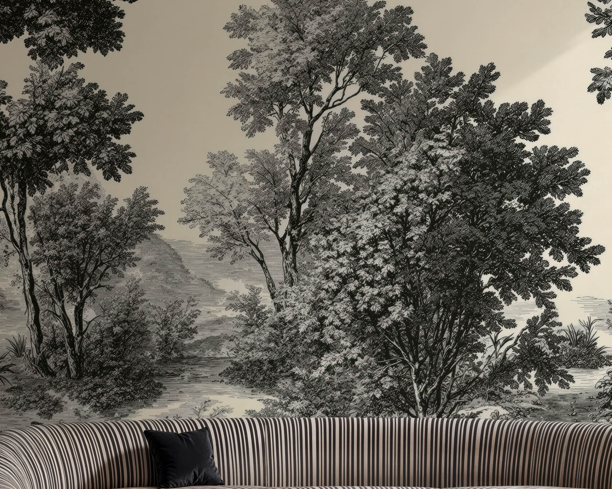 Woodland Etching