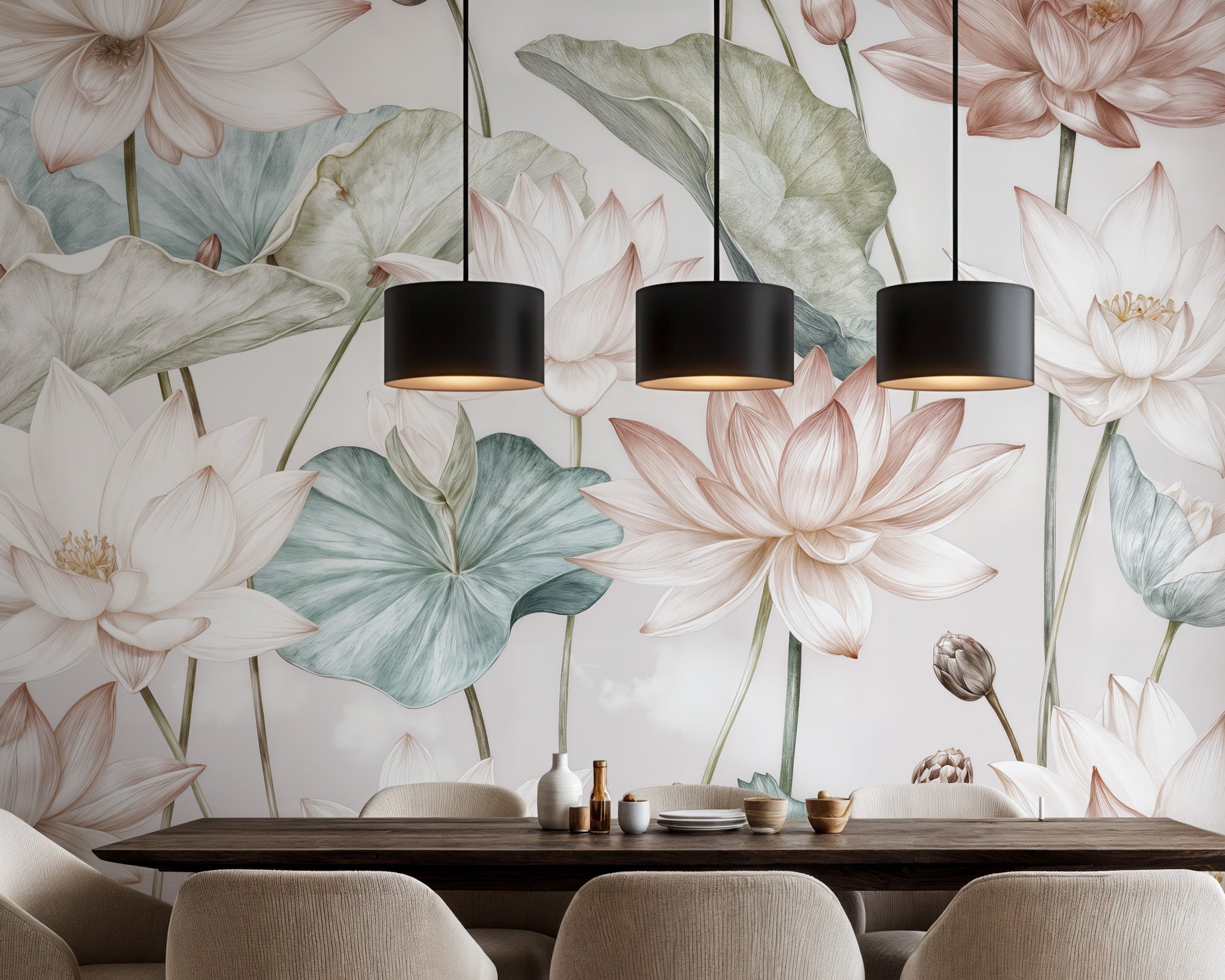 Floating Blooms