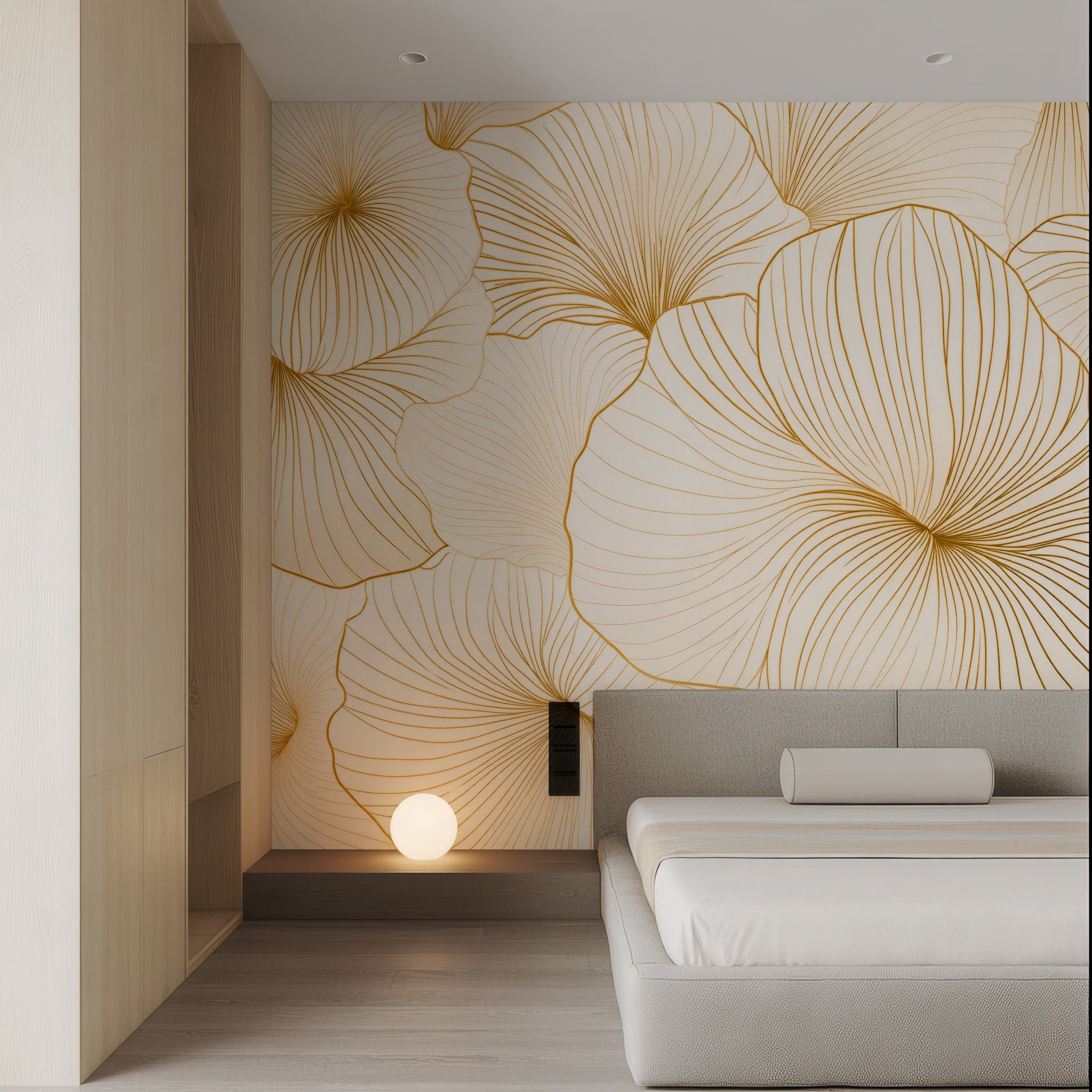 Golden Petal Flow