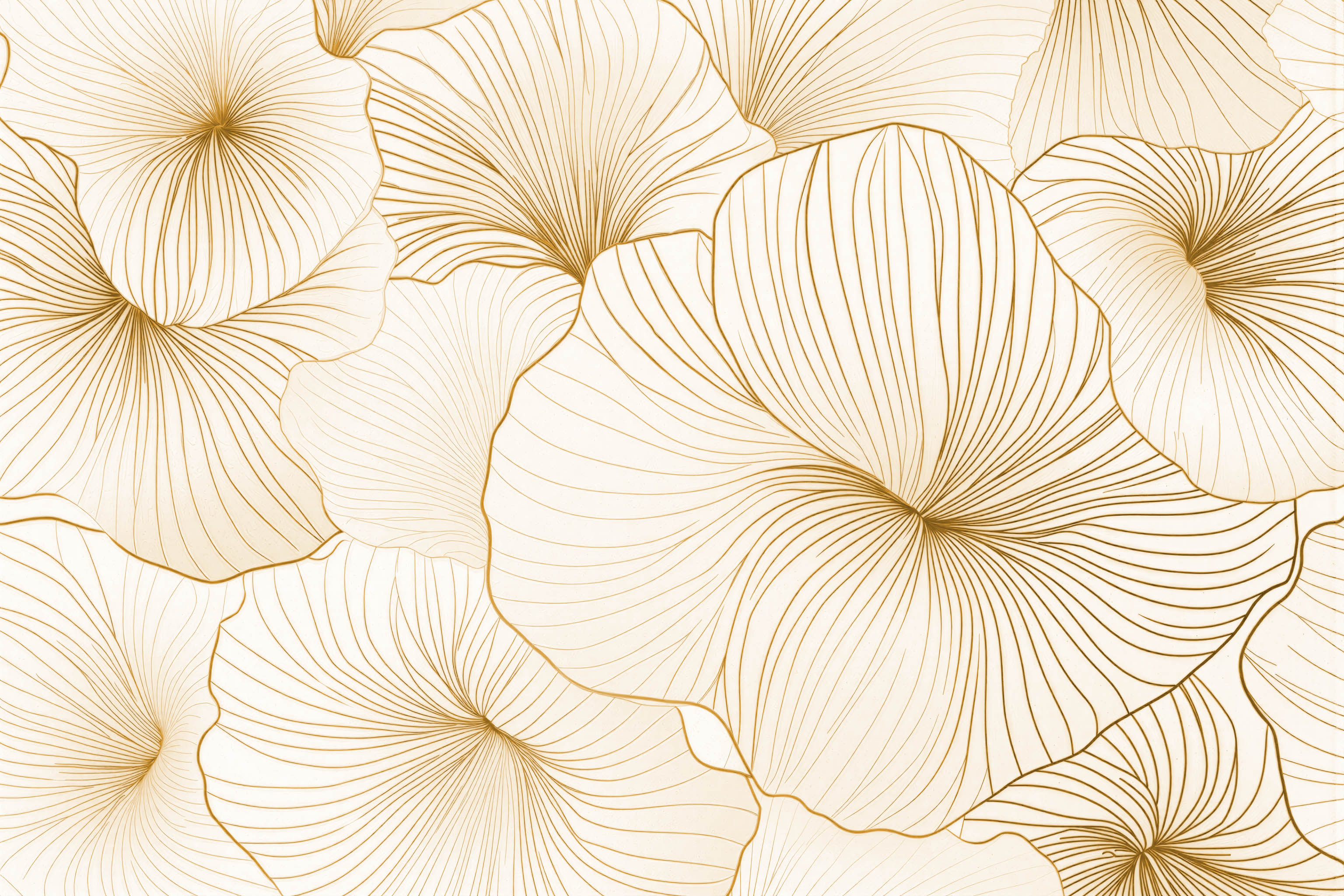 Golden Petal Flow