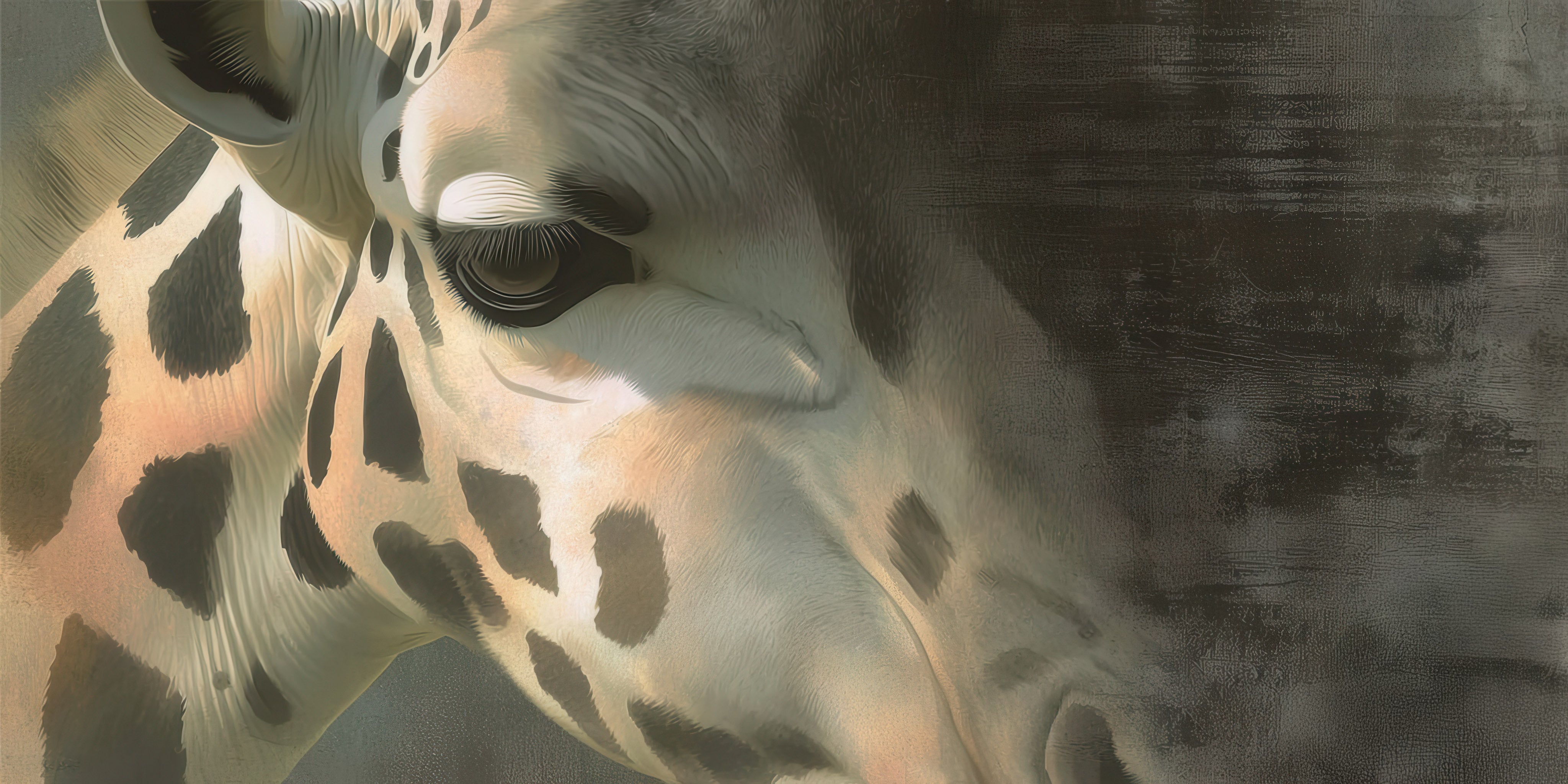 Soft Focus Giraffe