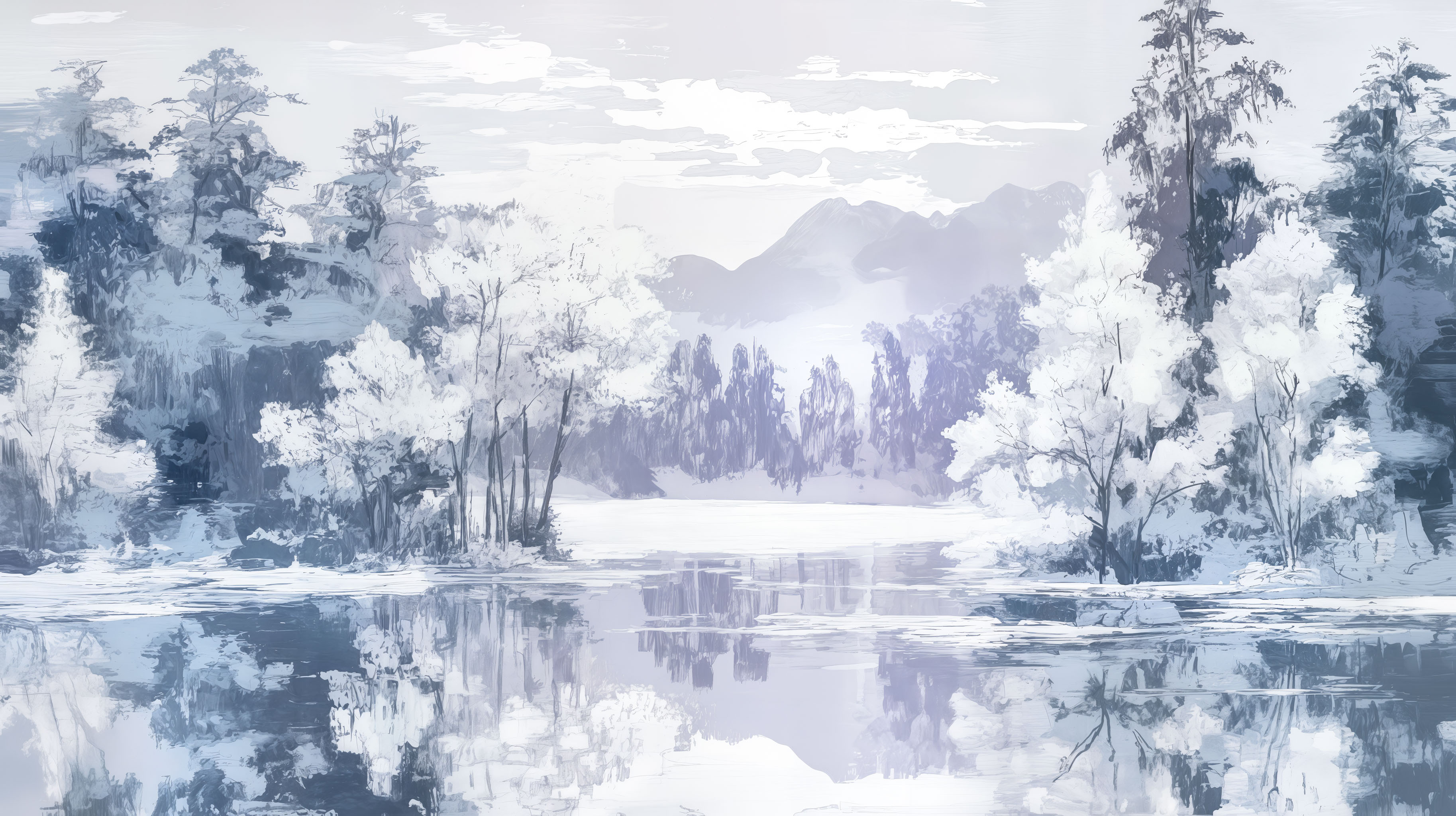Painted Lake Reverie