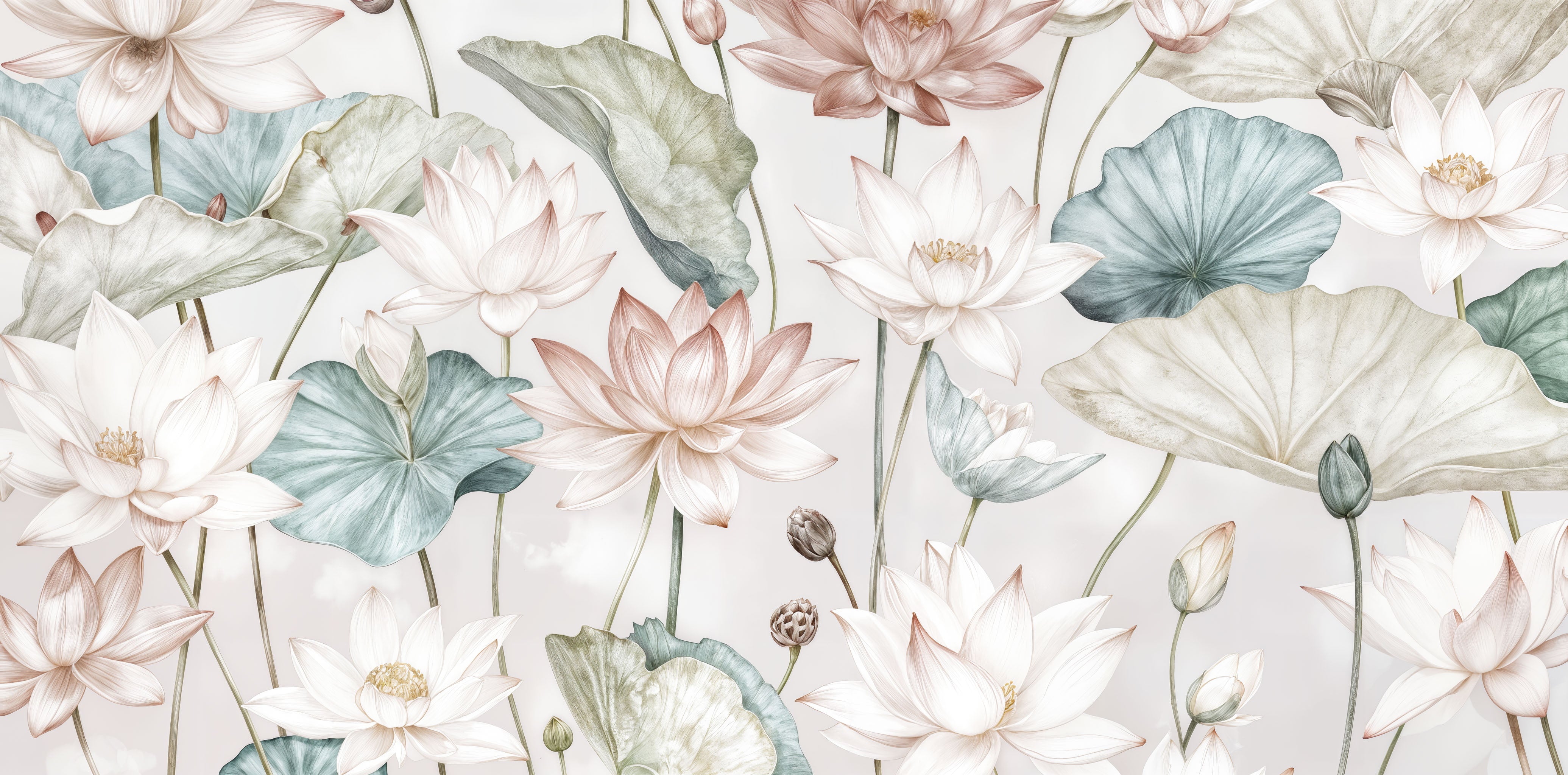 Floating Blooms